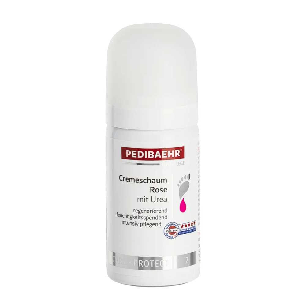 BAEHR Cremeschaum Rose mit Urea 35ml - Крем-пінка для ніг з 10% сечовиною та трояндовою олією BAEHR Cremeschaum Rose mit Urea 35ml - Крем-пінка для ніг з 10% сечовиною та трояндовою олією